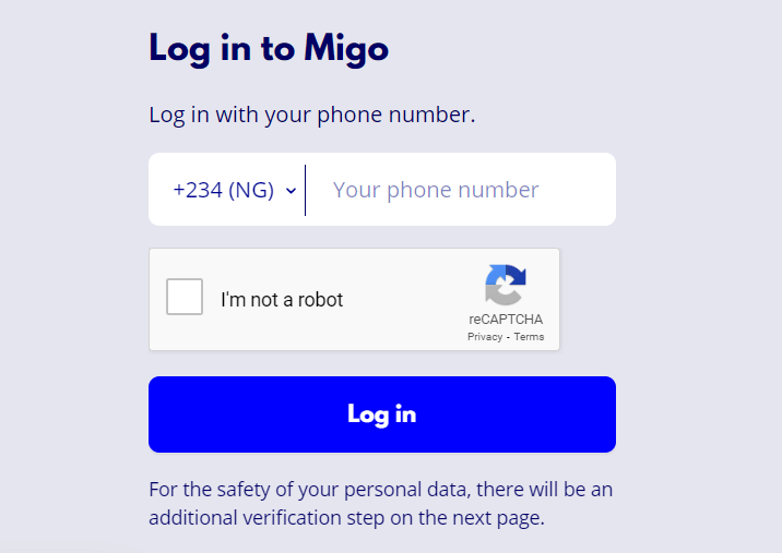 migo loan, code and app
